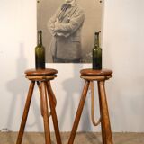 Pair of bar stools, 50-60 years
