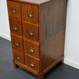 Vintage apothecary furniture in oak, Germany, 1940s