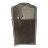 Louis Philippe mirror in wood and patinated stucco 19th century