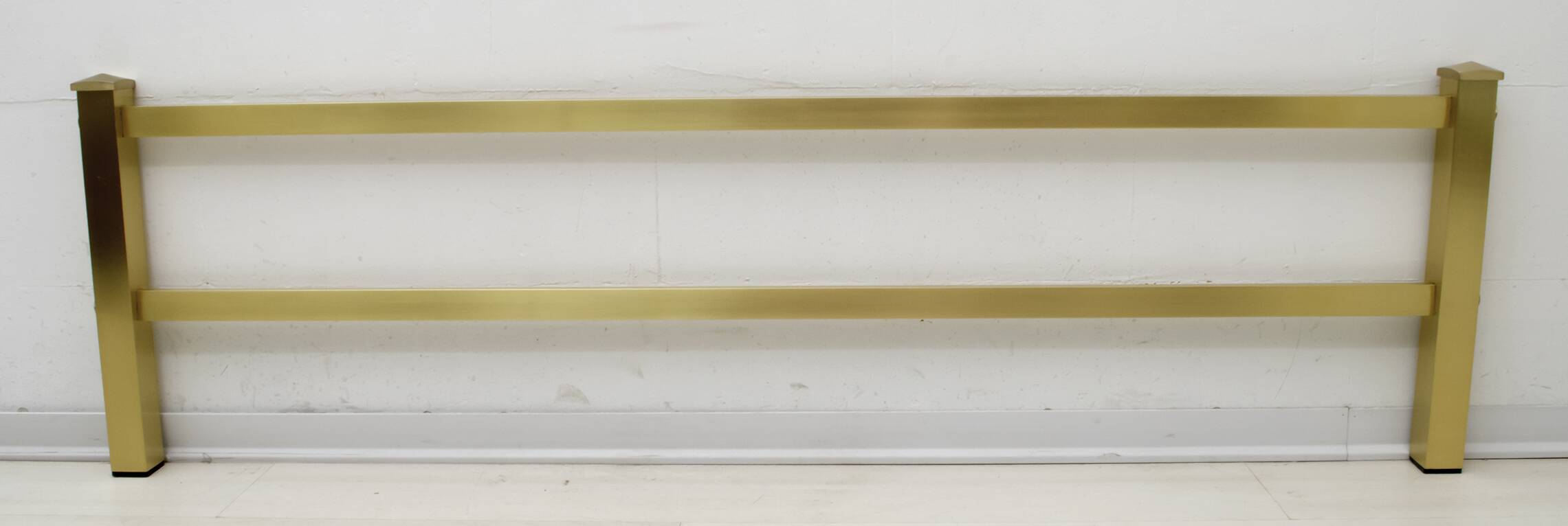 Mid-Century Modern Italian Gold Brass and Bronze Double Beb, 1970