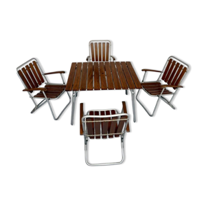 salon de jardin vintage