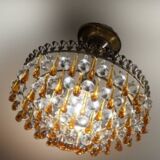 Vintage Murano crystal technology lamp, years 50