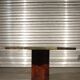 Elm broussin dining room table by Jean Claude Mahey for Maison Romeo, 70s