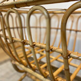 Rattan cradle