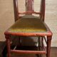 Vintage mahogany Lyre chair