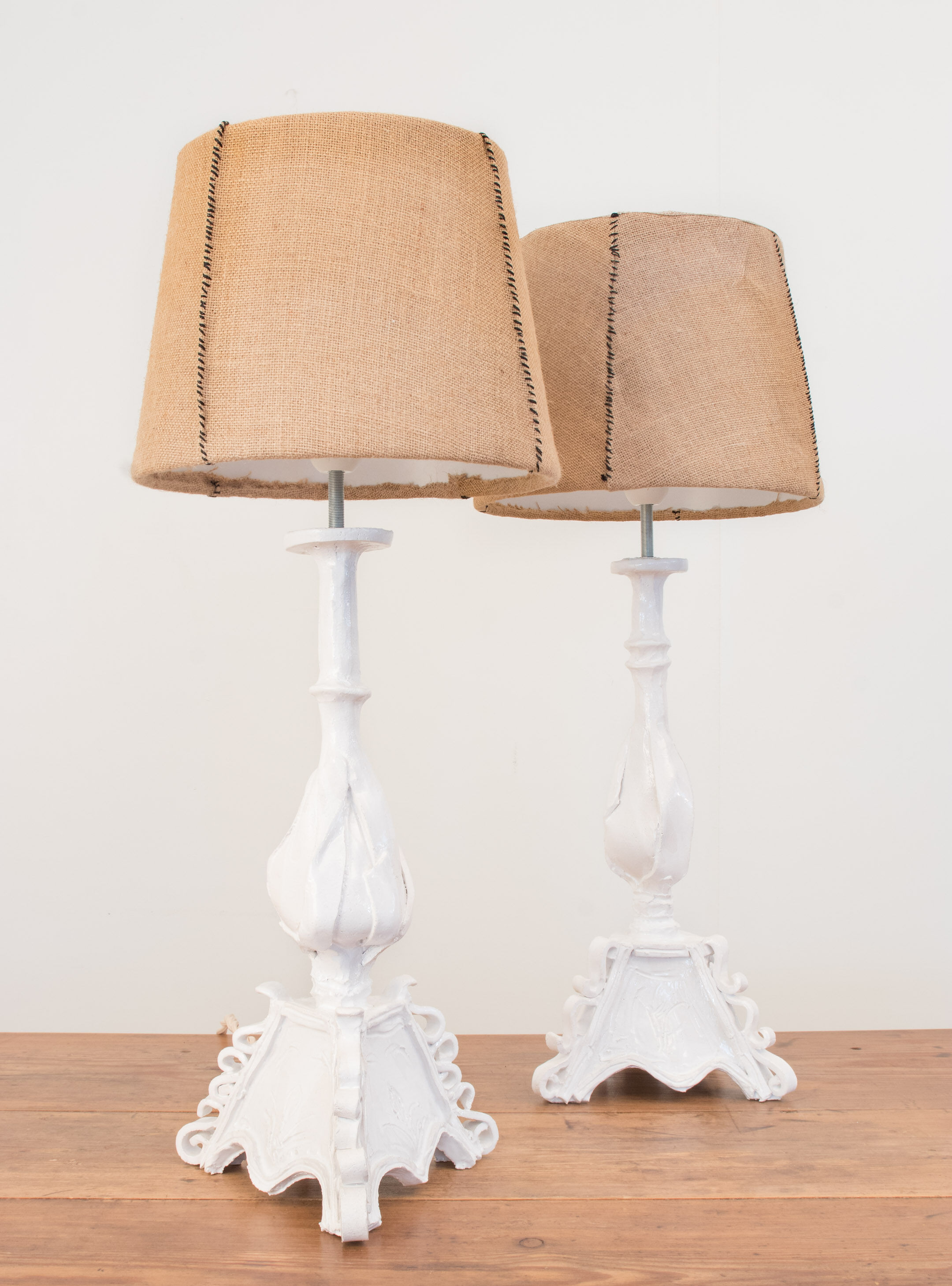 Pair of Baroque Abatjours by Joao Aguiar
