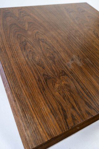 Coffee table in rosewood designed by Johannes Andersen and manufactured by Silkeborg Furniture