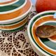 Service in faience of Gien 70s
