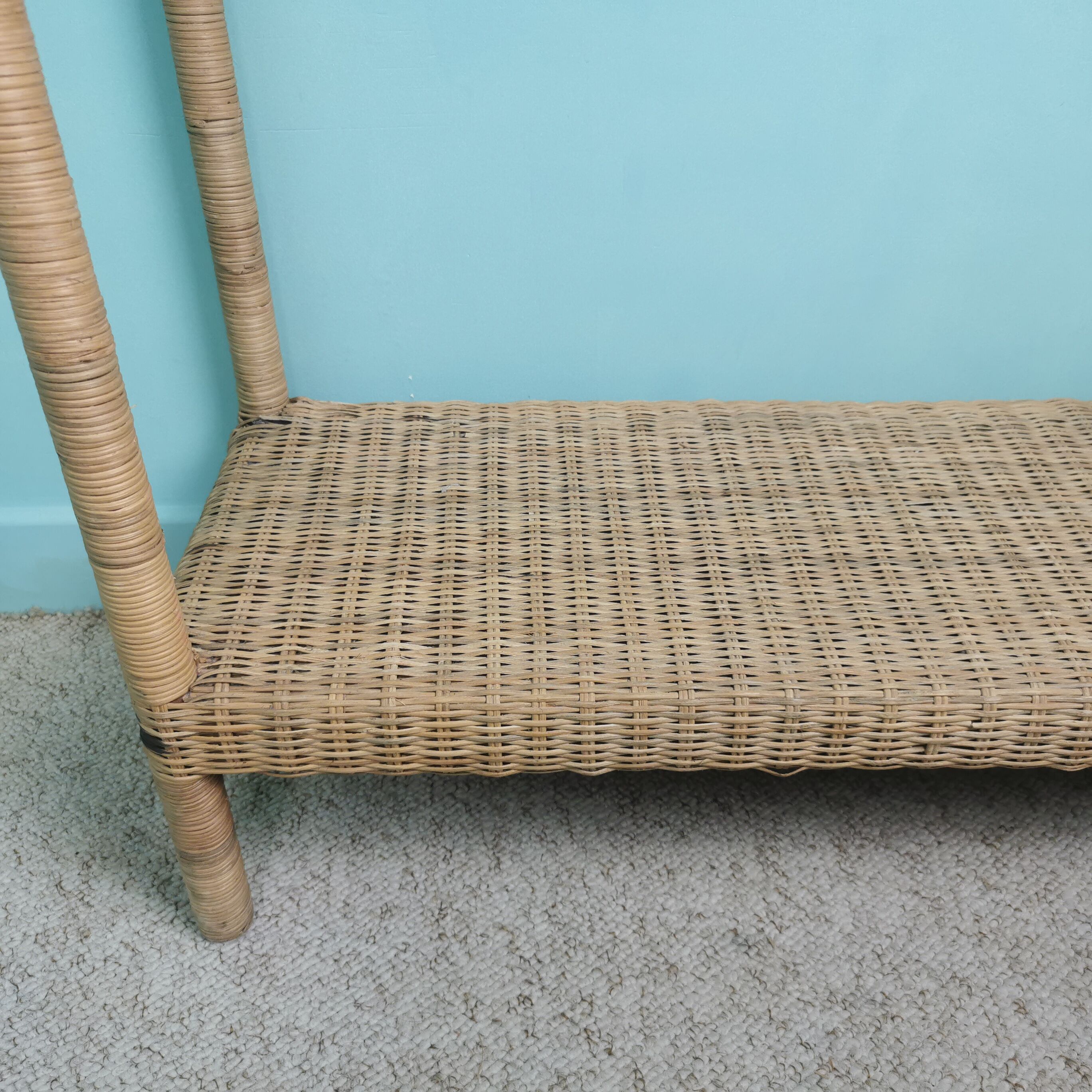Rattan console