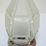 Art deco ceiling frosted and transparent 1930s glass