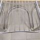 Lot de 4 chaise design en métal chromé années 70