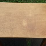 wooden farm table
