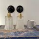 Set of two Art Deco tulip wall sconces
