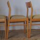 6 Scandinavian chairs 60s in beech Farstrup
