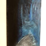 Tableau Gris Abstrait