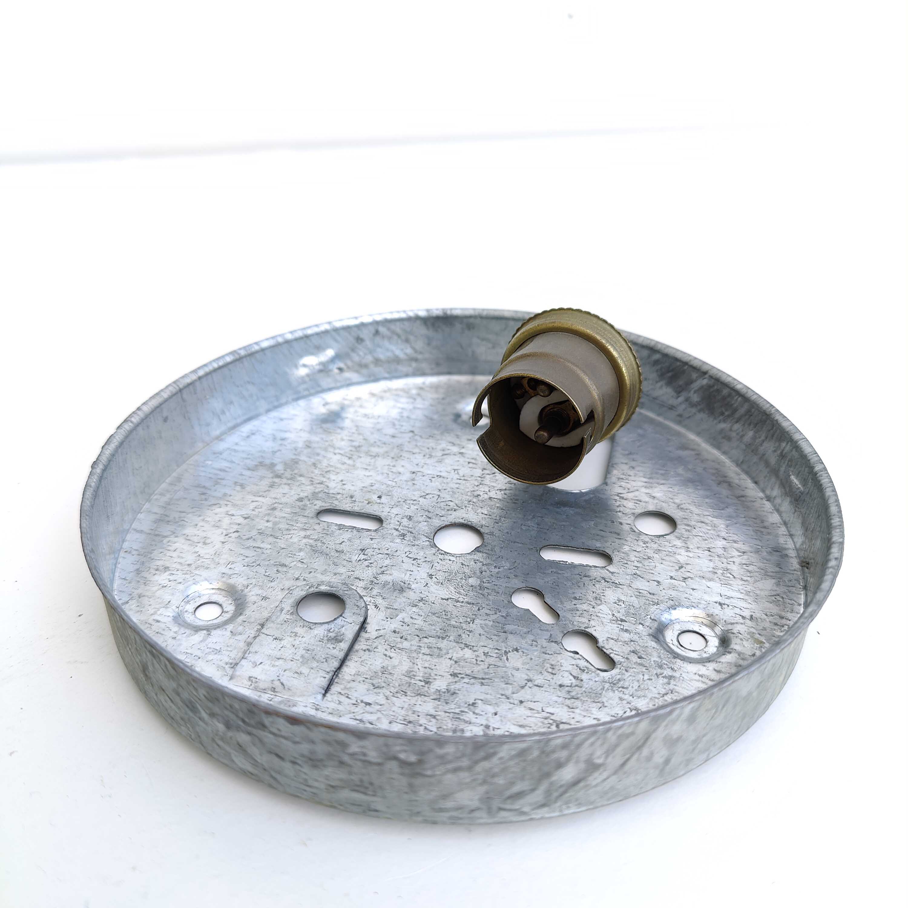 Ceiling lamp applied molded glass