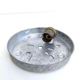 Ceiling lamp applied molded glass