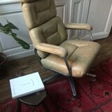 Leather armchair 70's
