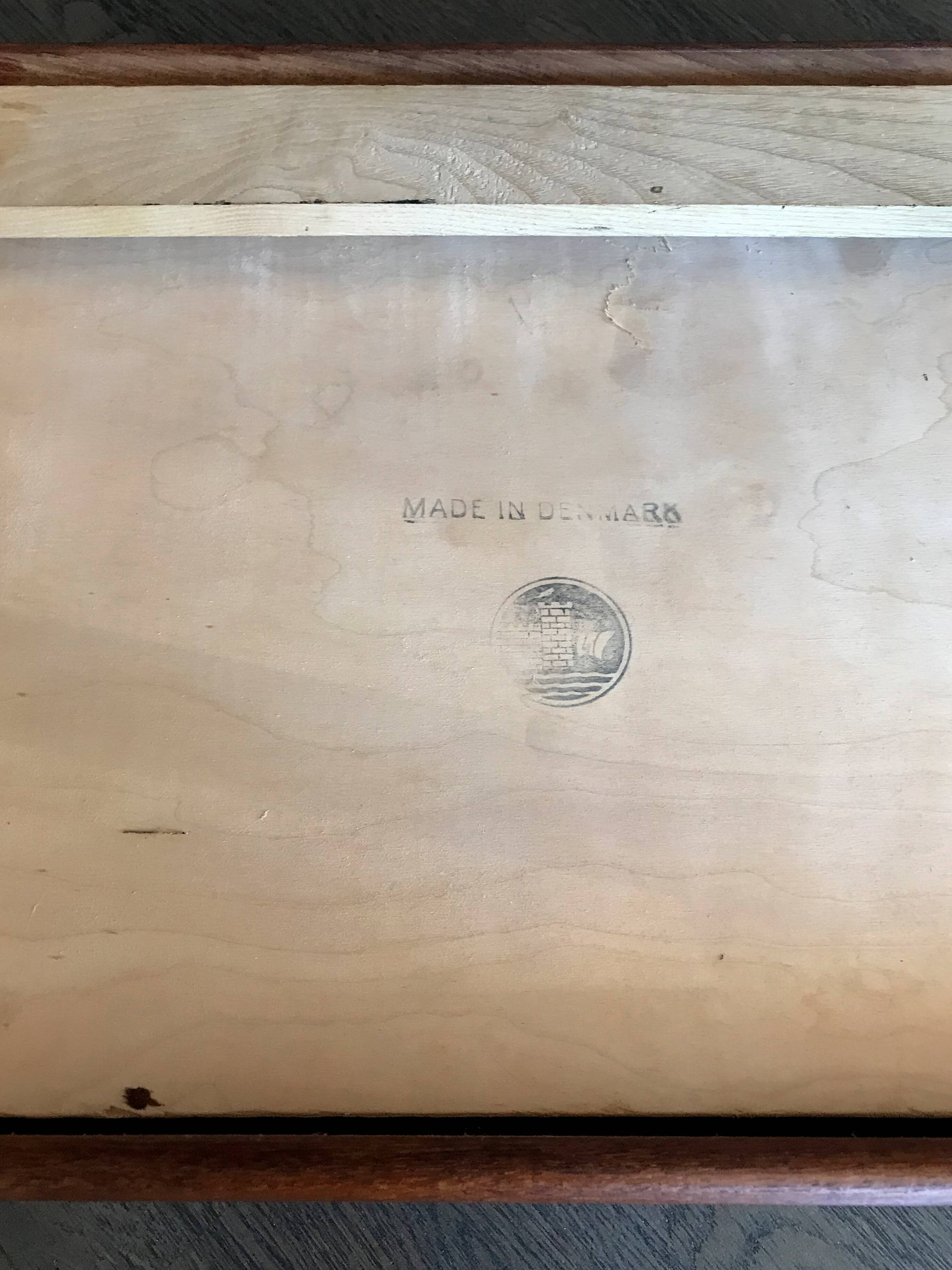 Børge Mogensen Scandinavian teak bedside tables 1950s