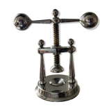 Art Deco nutcracker in chromed metal