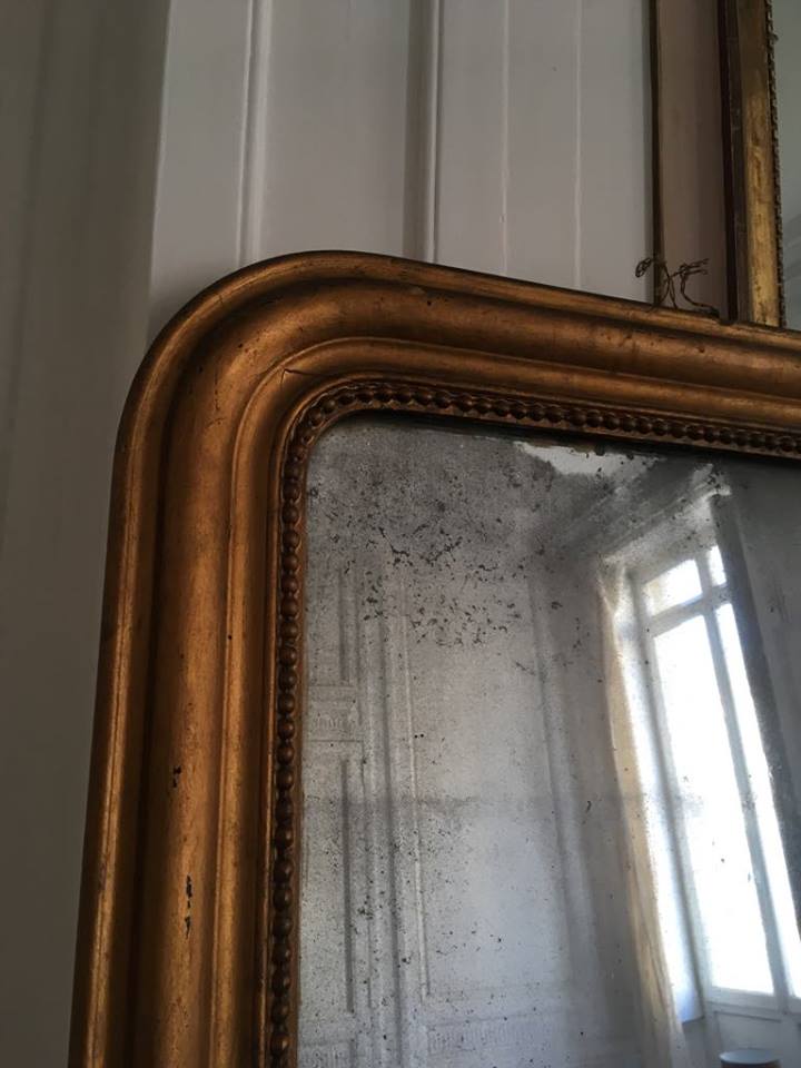 XIX th Louis Philippe mirror 72x194cm