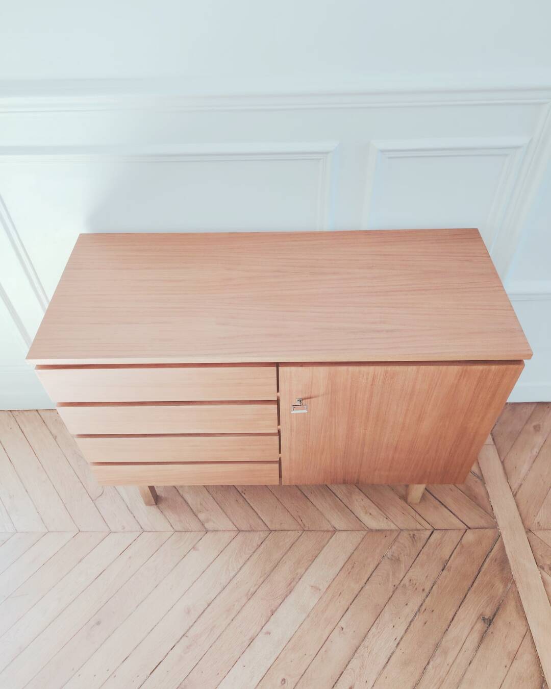 Buffet/enfilade Hölzle modernist vintage renovated, 1950s-60s