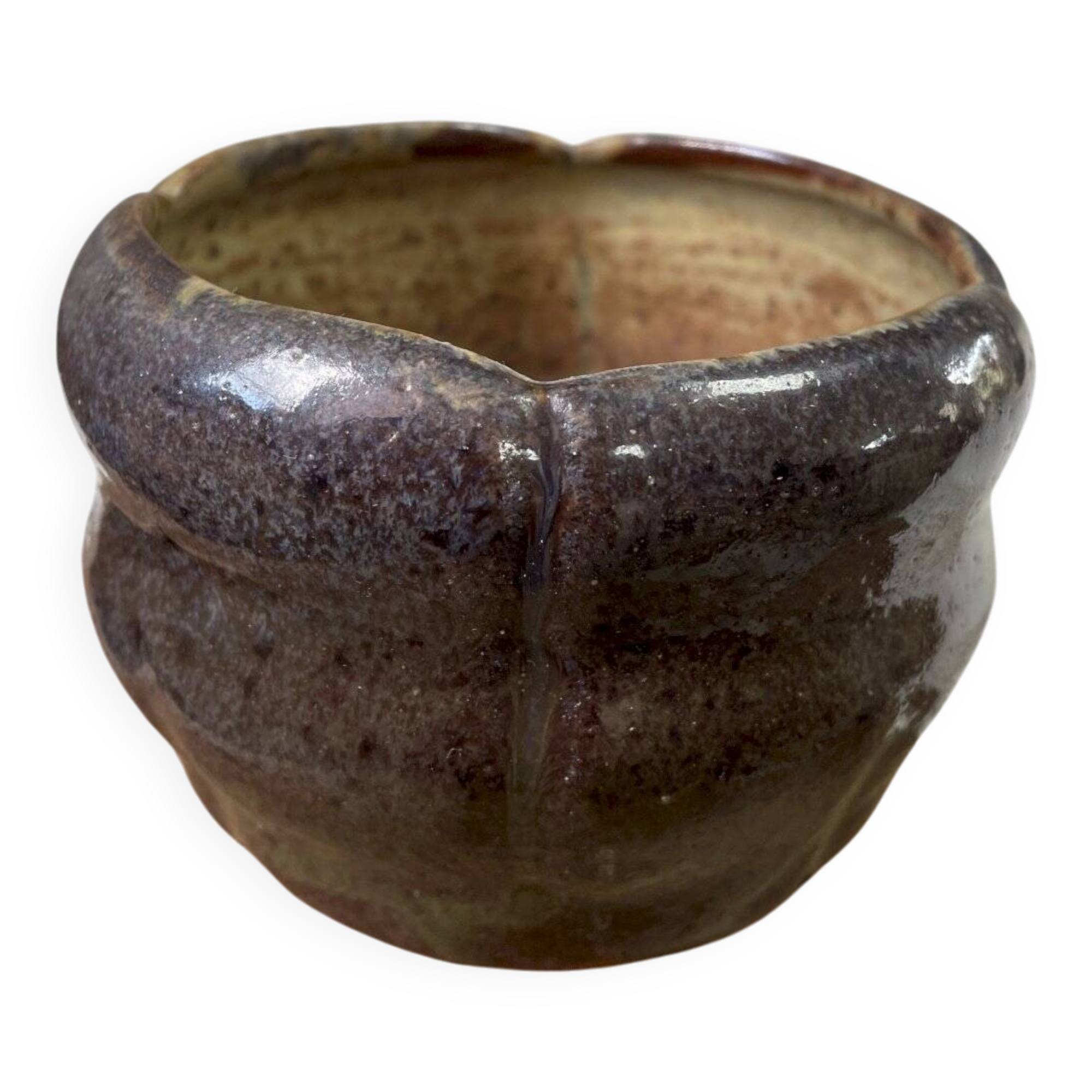Ashtray, glazed terracotta catchall.