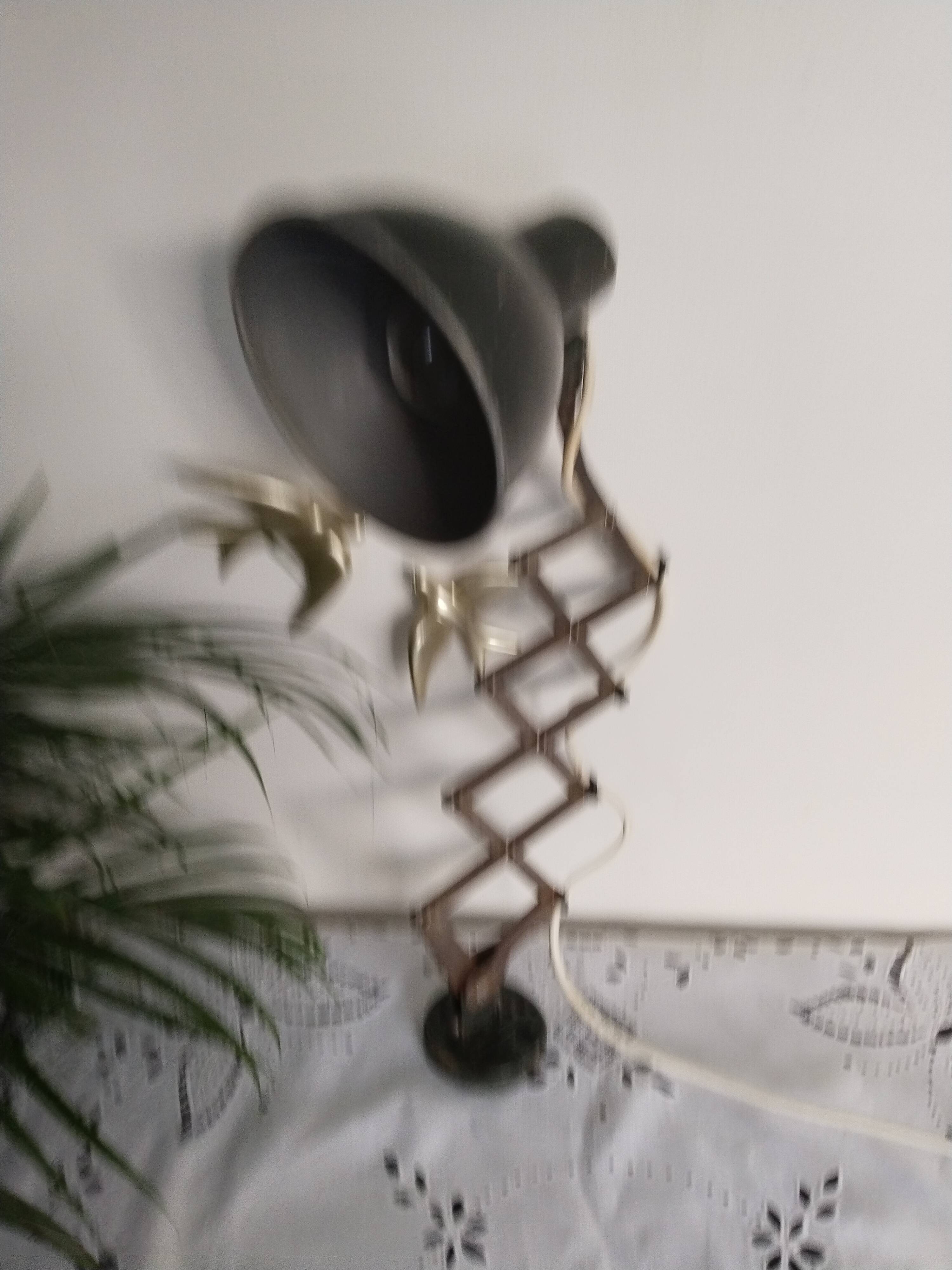 Lampe d'atelier accordéon  , type Jielde