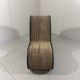 Sculpted cardboard & plywood lounge chair, 1990’s