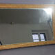 Mirror in Louis XVI-era wood frame - patinated stucco 70x45.5 cm SB