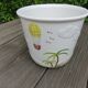 Flower pot "palm" ceramic Bassano Italy 60 70 years