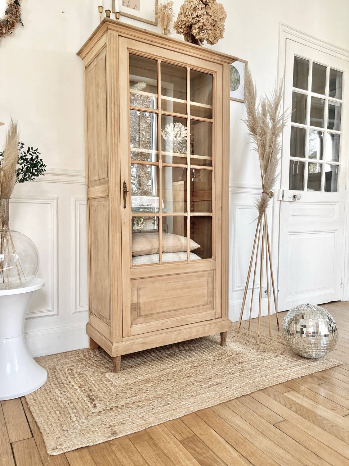 Vintage glass cabinet