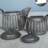 Art deco objects in their art tin juices