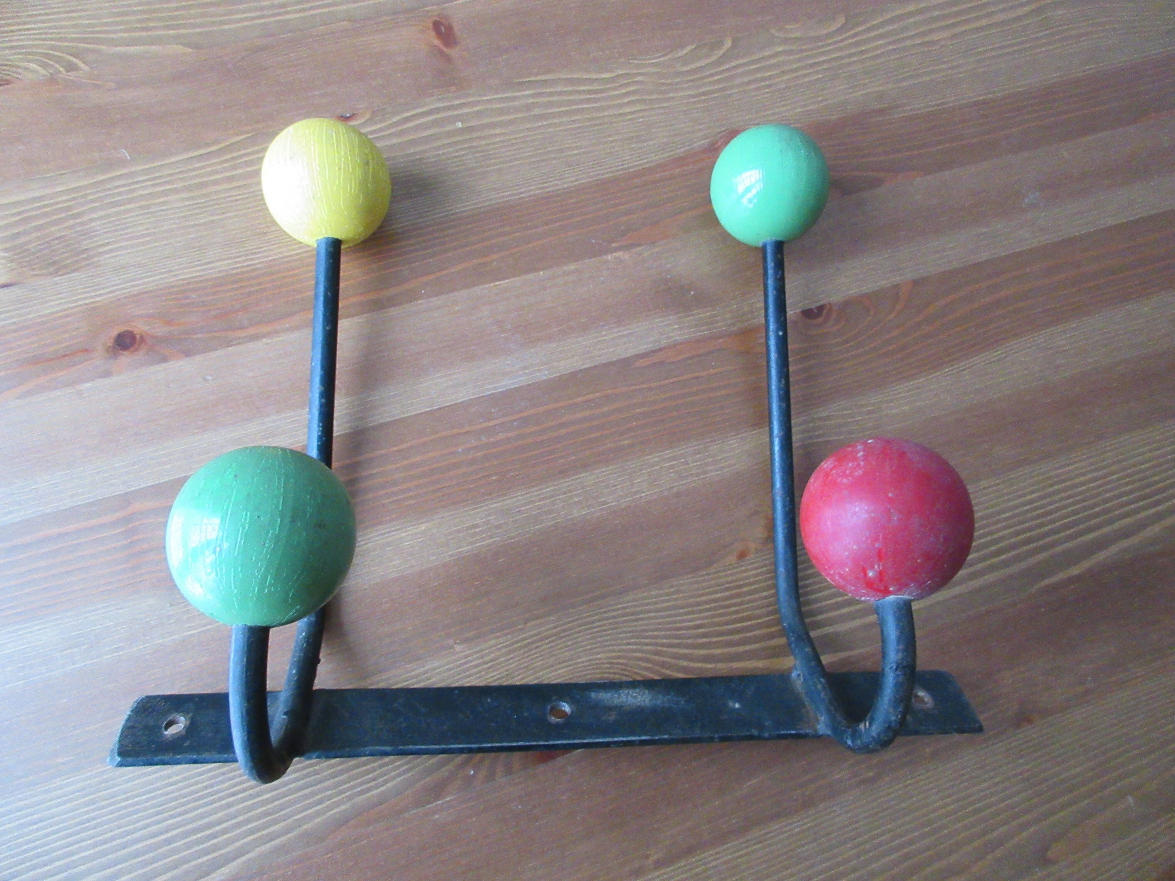 4-ball vintage wall door