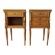 Paire de tables chevet françaises de style Louis XVI