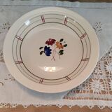 Hollow round dish K&G Lunéville France Micheline model