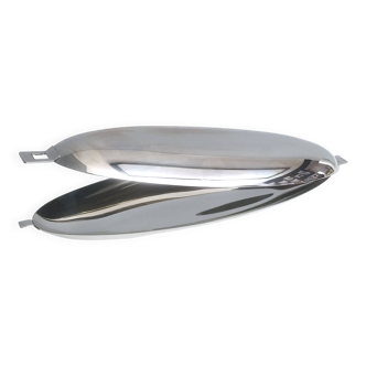 Roberto Sambonet Stainless Steel Fish Poacher with a 1960s Design, Italy