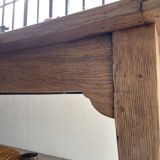 Oak farm table 220 cm