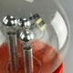 XXL 60s 70s ball lamp light table lamp space age design glass metal
