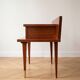 Vintage 1960s bedside table in wood and marquetry.