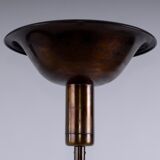 Swedish art deco floor lamp 1930s bronze patinated brass