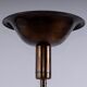Swedish art deco floor lamp 1930s bronze patinated brass