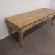 Oak farmhouse table