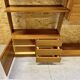 1960s Teak Composable Wall Shelf Library