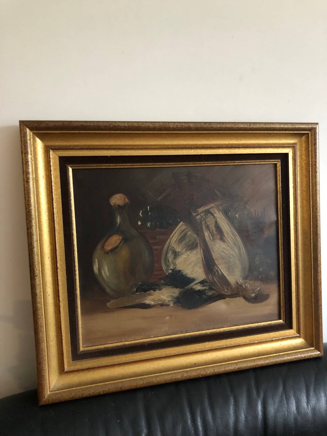 Still life painting with pheasant