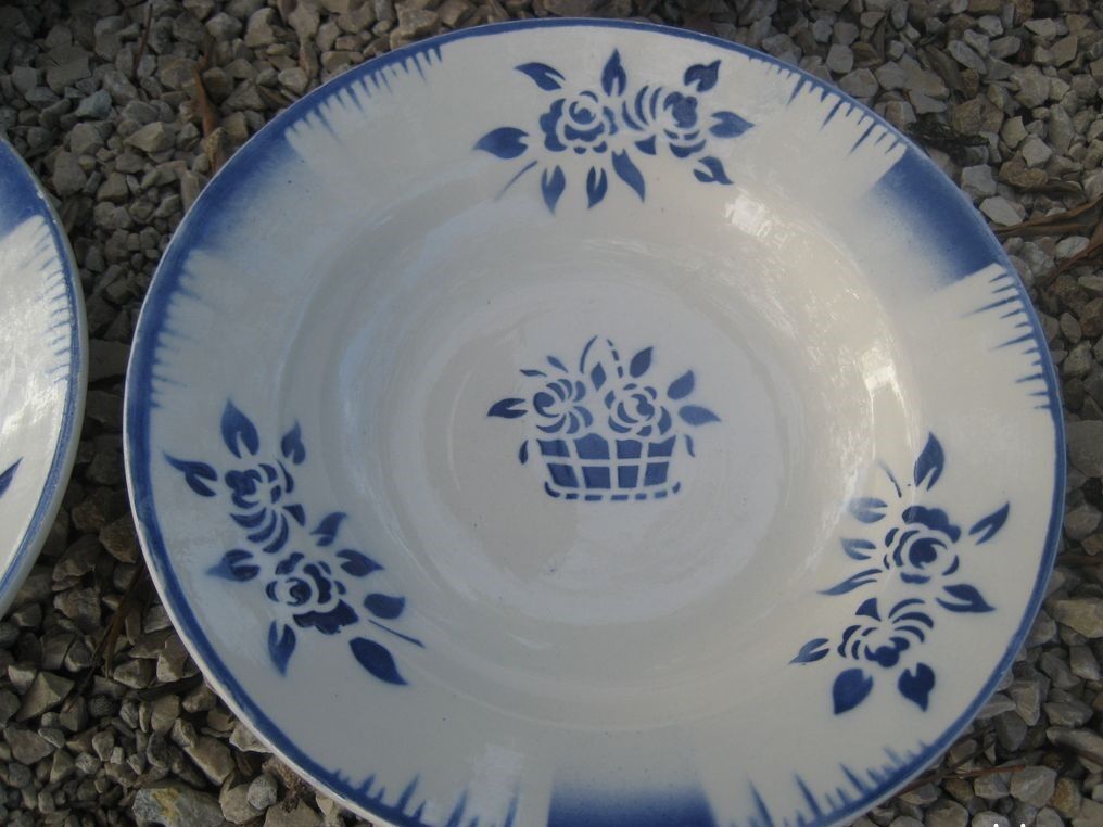 9 Niderviller model PARIS hollow plates