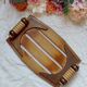 Plateau en bois art deco