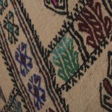 Vintage Turkish rug from Oushak, hand-woven 151x221 cm