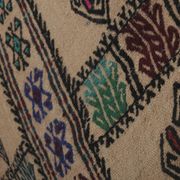 Tapis vintage turc de oushak tissé à la main 151x221 cm