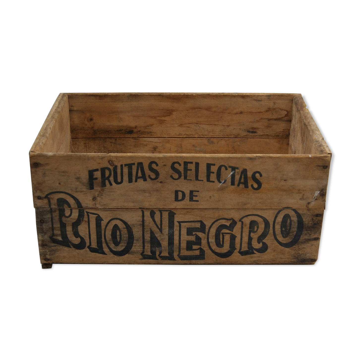 Vintage fruit wood box